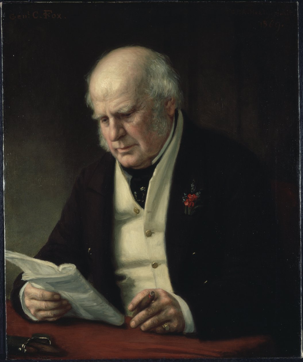 Charles Fox, 1869 av George Peter Alexander Healy