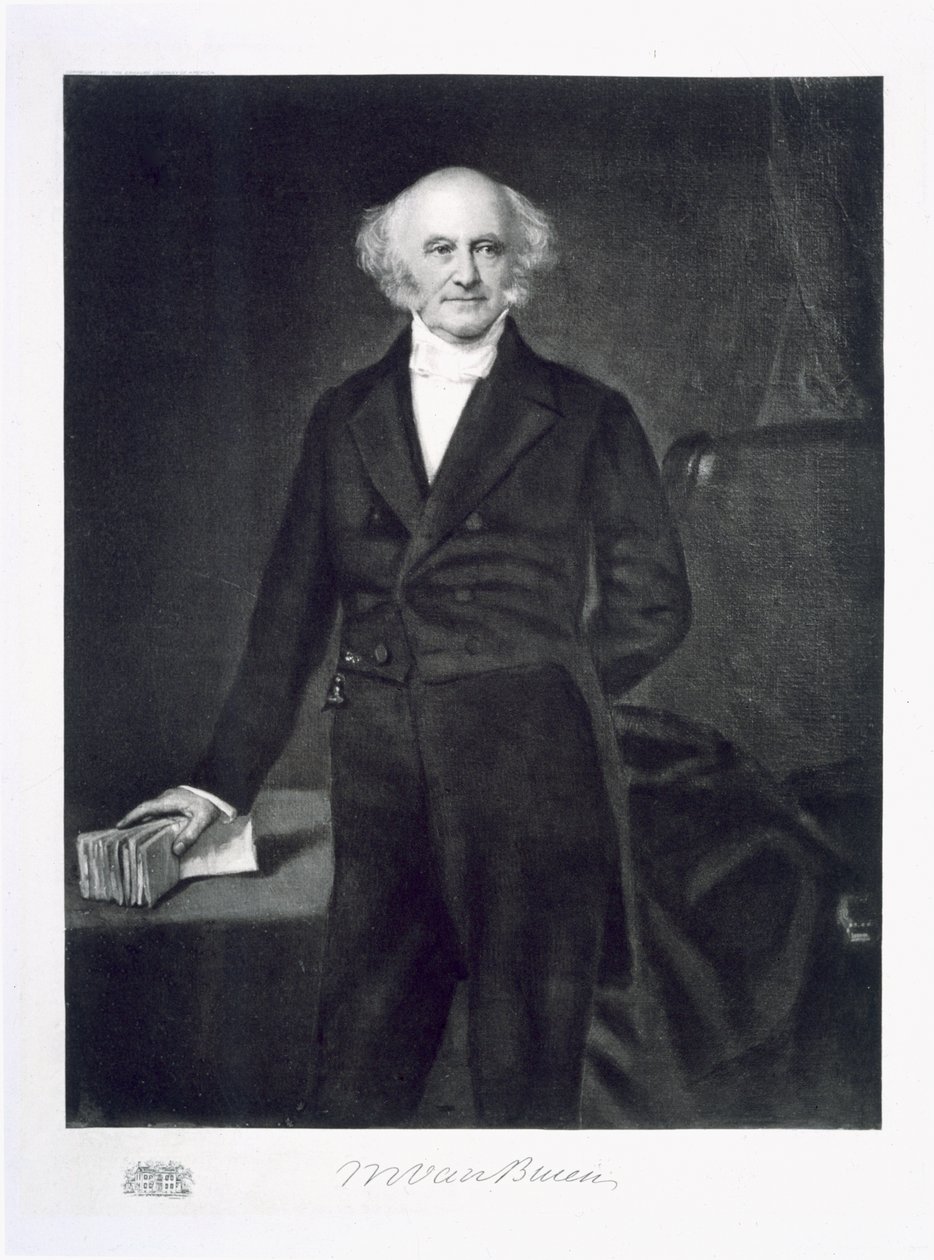 Martin Van Buren, 8. president i USA, pub. 1901 (fotogravyr) av George Peter Alexander Healy