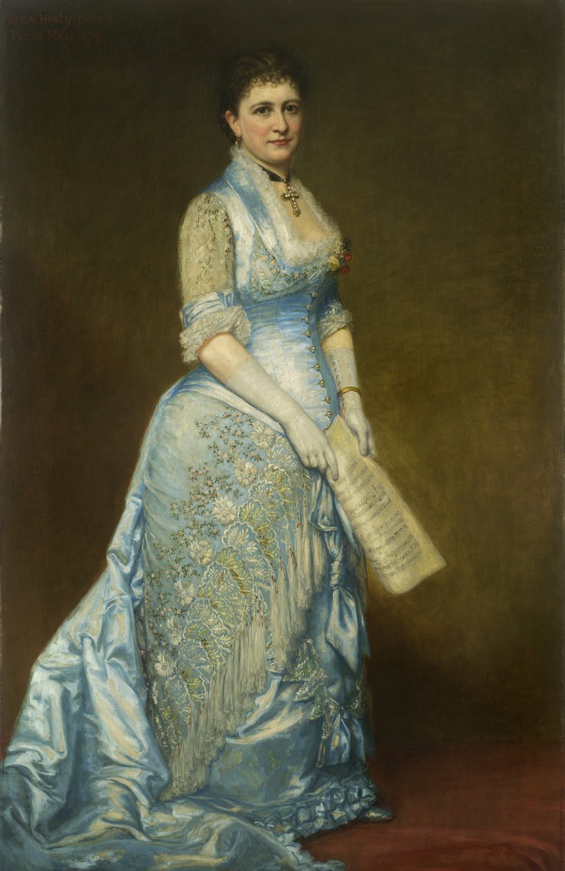 Portrett av Emma Thursby (1845-1931), 1879 av George Peter Alexander Healy