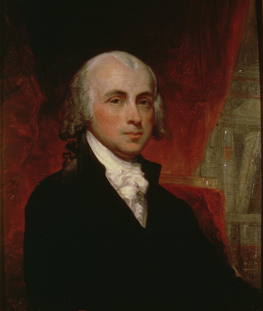Portrett av James Madison (1751-1836) av George Peter Alexander Healy