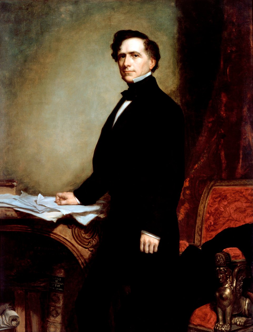 Portrett av president Franklin Pierce av George Peter Alexander Healy