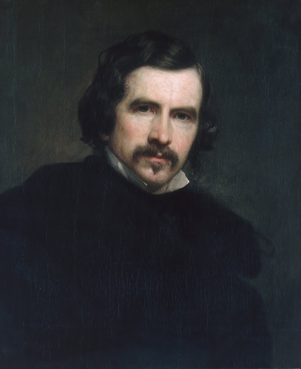 Portrett av kunstneren, 1851. av George Peter Alexander Healy