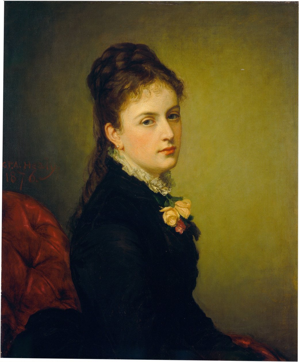 Roxana Atwater Wentworth av George Peter Alexander Healy