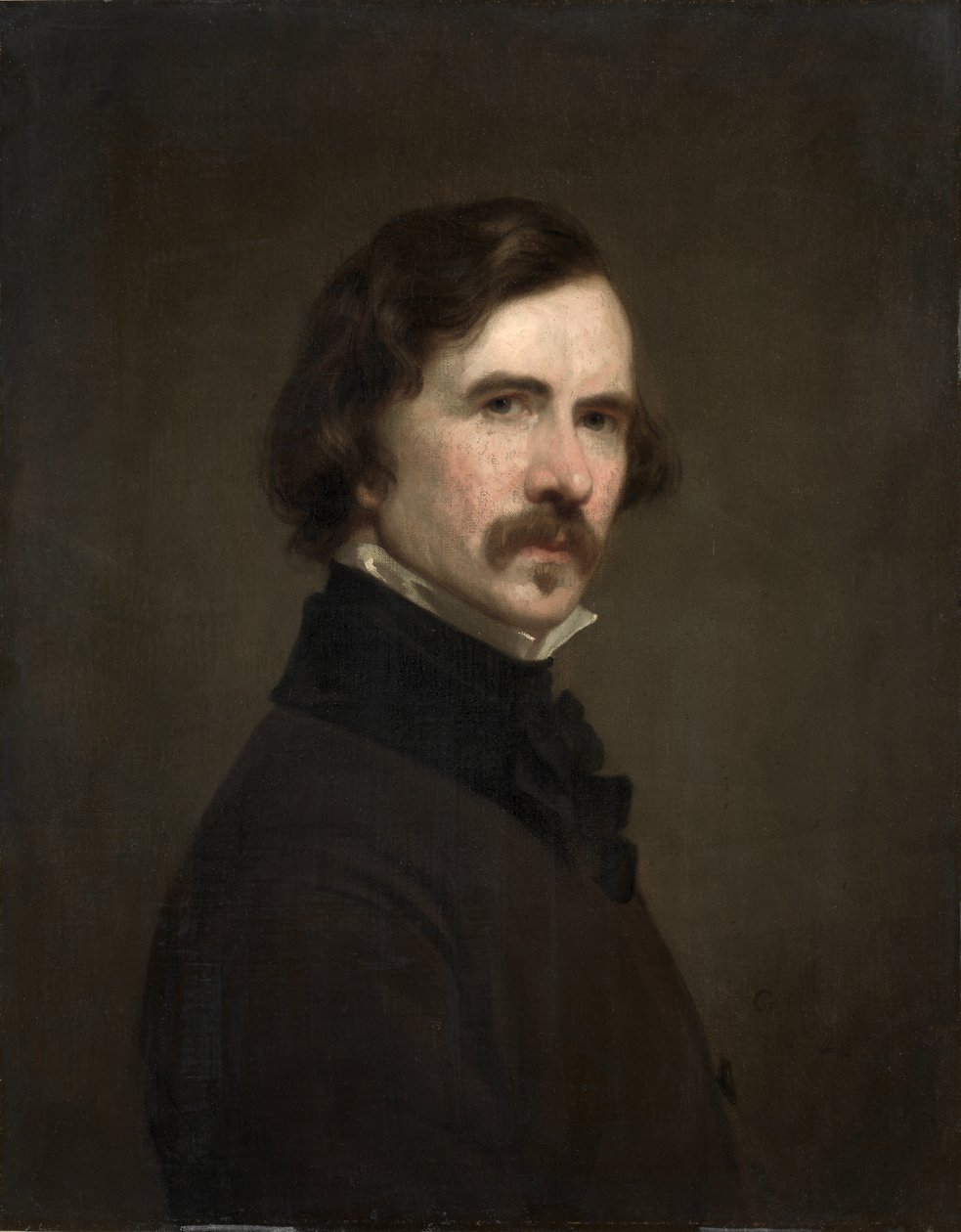 Selvportrett av George Peter Alexander Healy