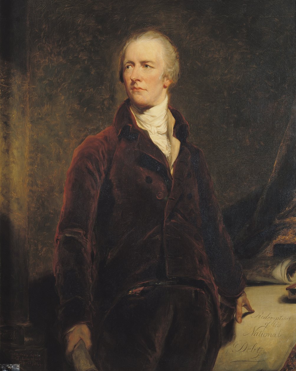 William Pitt den yngre (1759-1806) av George Peter Alexander Healy