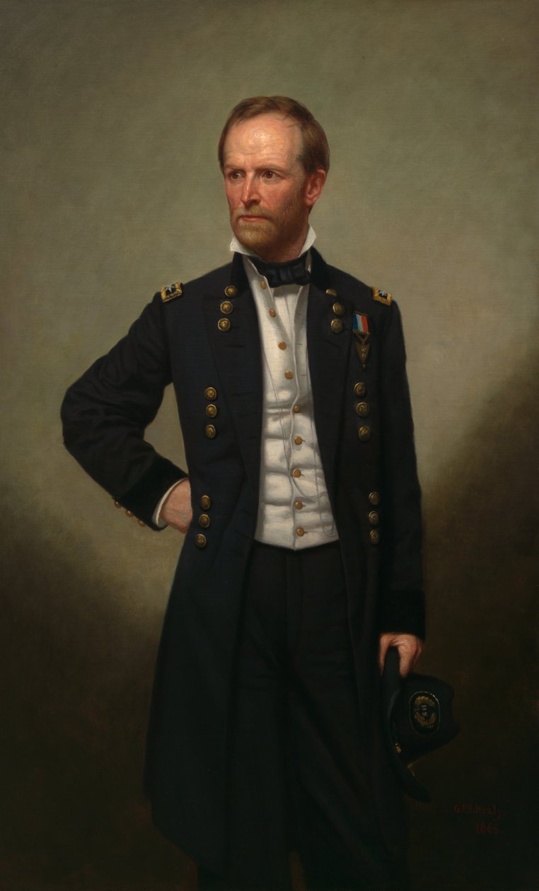 William T. Sherman av George Peter Alexander Healy