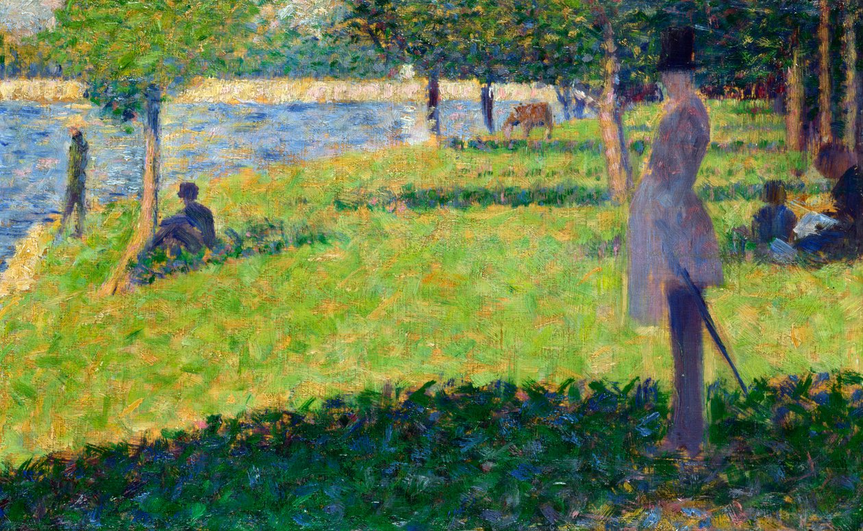 Studie for La Grande Jatte, 1884-1885 av George Pierre Seurat