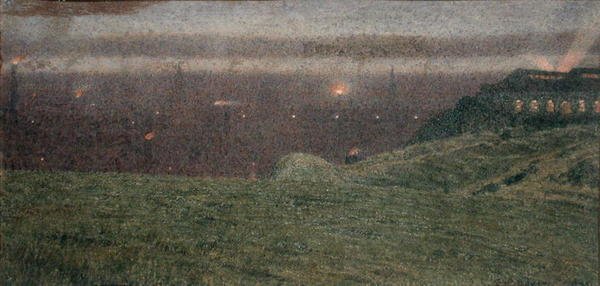Newcastle fra Rabbit Banks av George Price Boyce