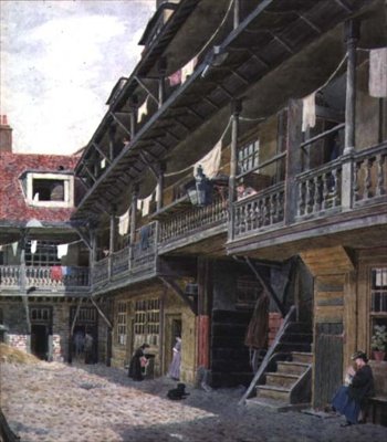 The Oxford Arms, Warwick Lane, London av George Price Boyce