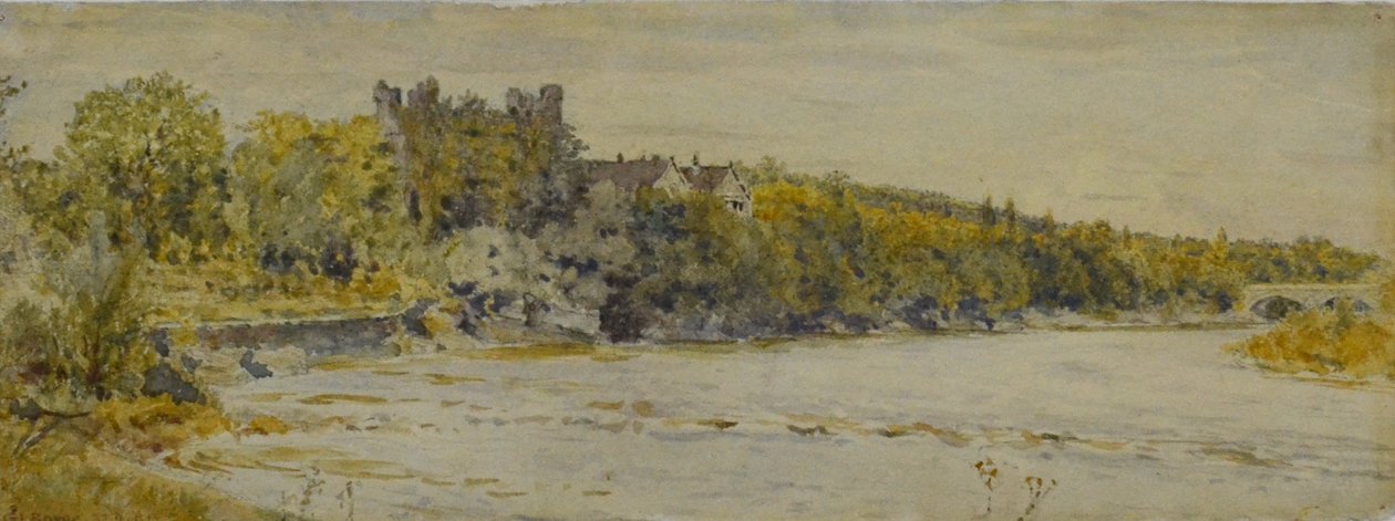 The Tyne i Bywell, Northumberland av George Price Boyce