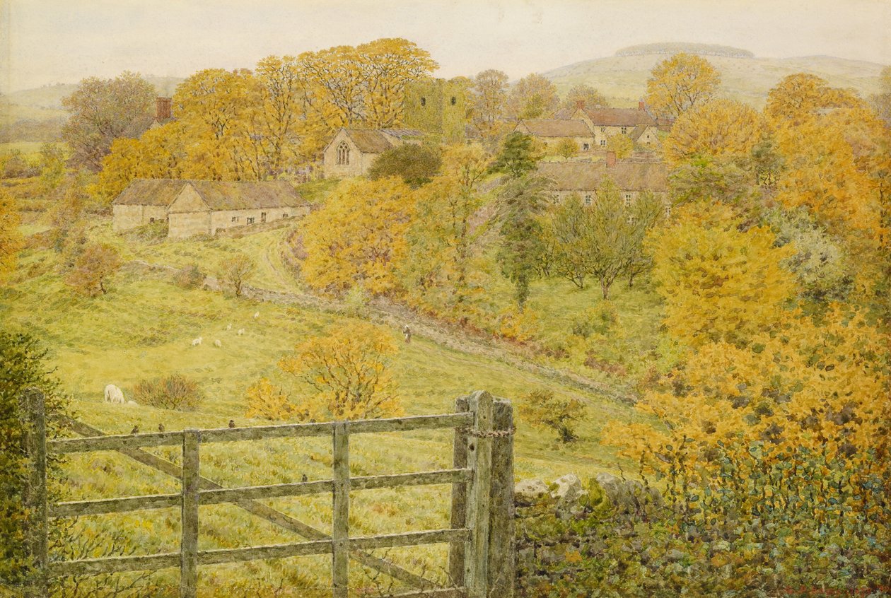 Thorpe, Derbyshire, 1880 av George Price Boyce