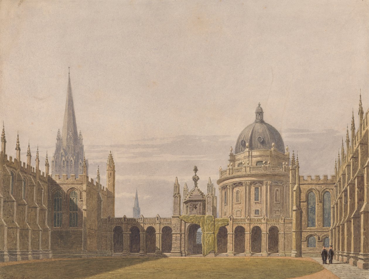 The Quadrangle, All Soul's, Oxford av George Pyne