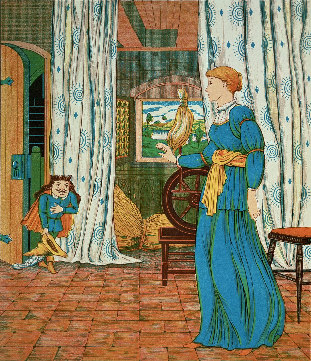 Rumpelstiltskinn med prinsessen av George R. Halkett