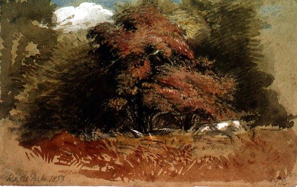Knole Park av George Richmond