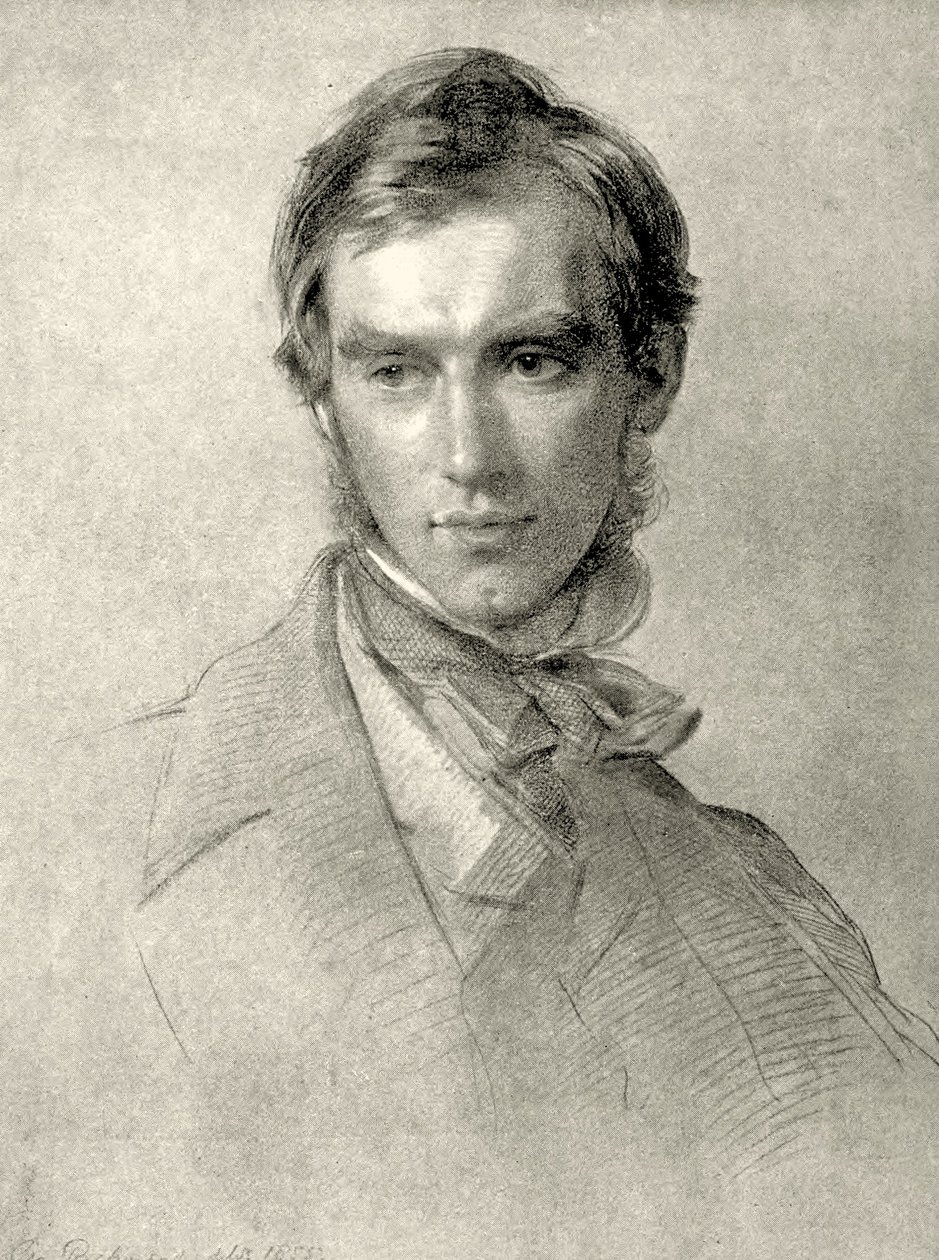 Portrett av Sir Joseph Dalton Hooker. 1855 (grafitt på papir) av George Richmond