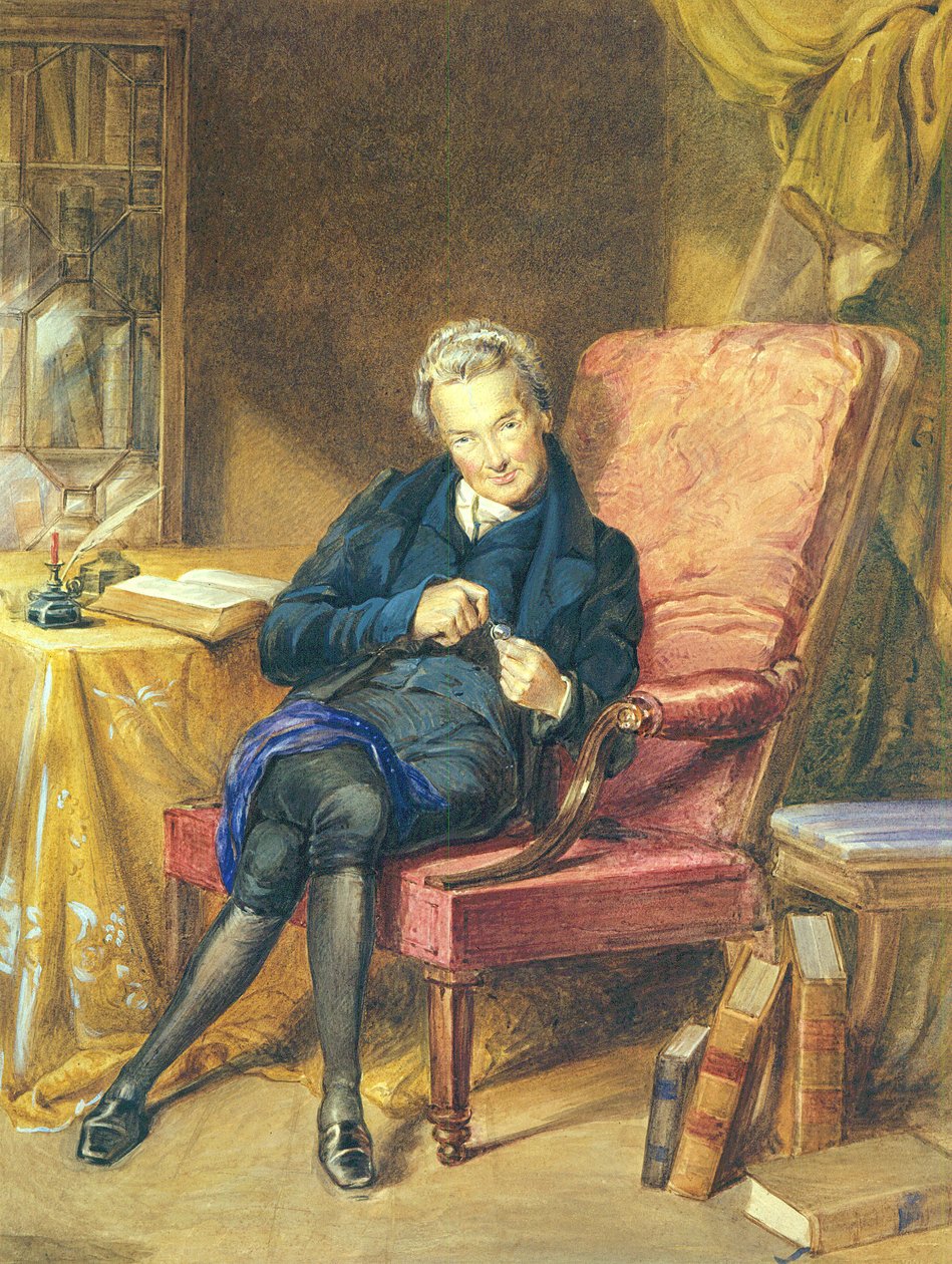 Portrett av William Wilberforce (1759-1833) 1833 (akvarell på papir) av George Richmond