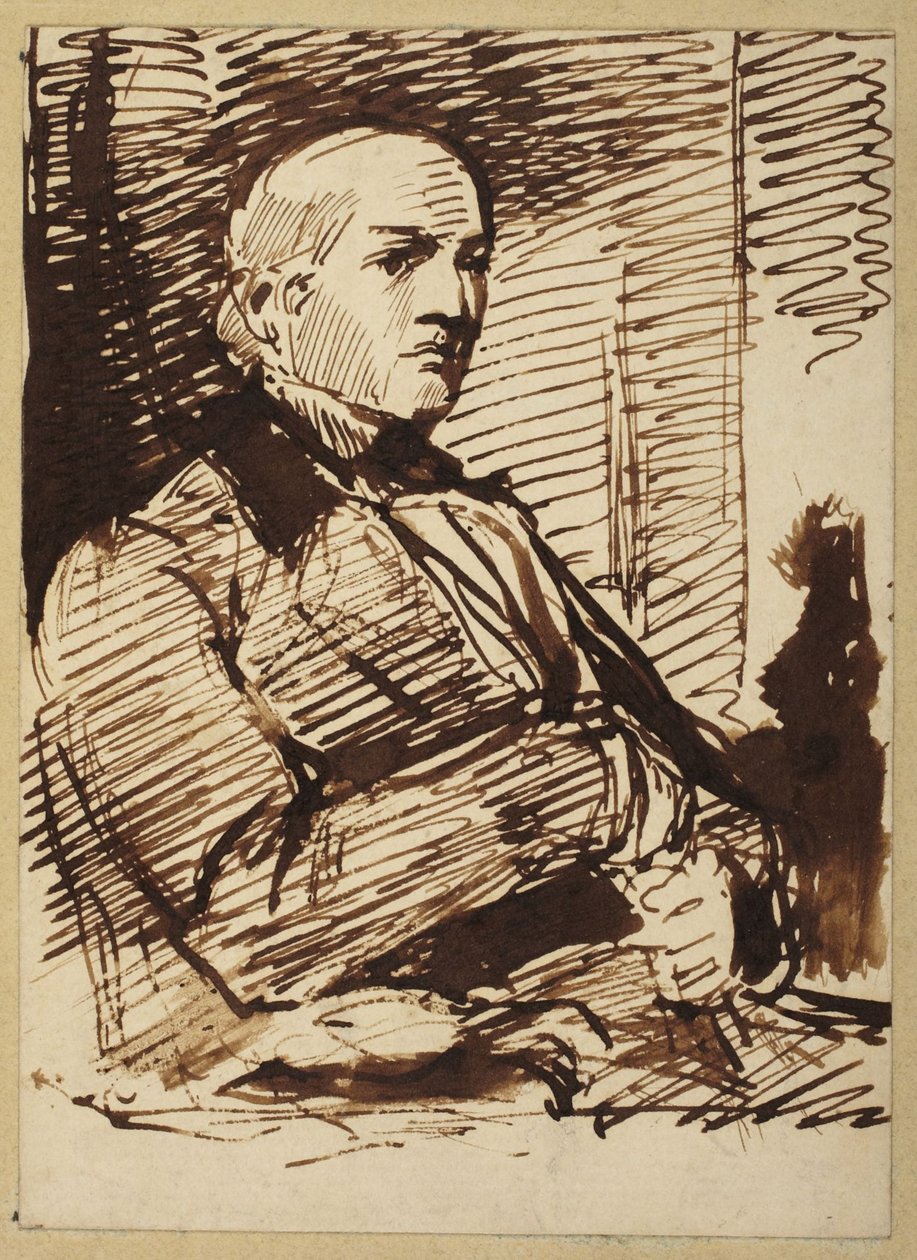 Den sittende mannen av George Richmond