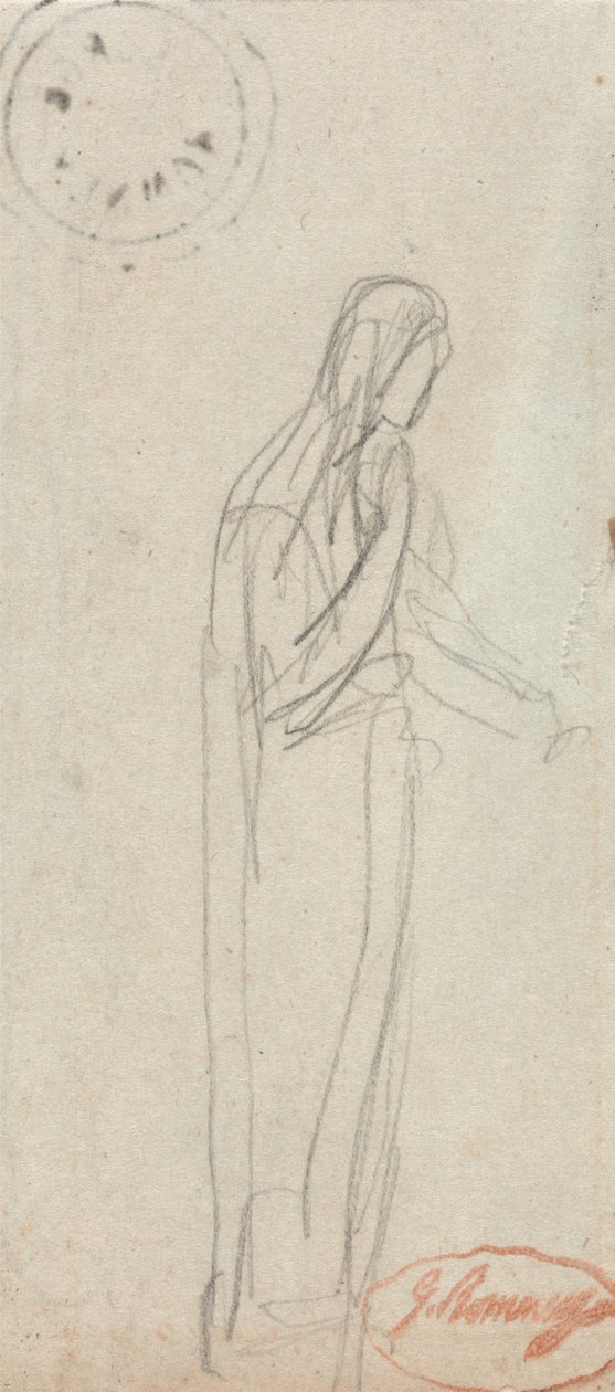 En stående kvinnefigur av George Romney