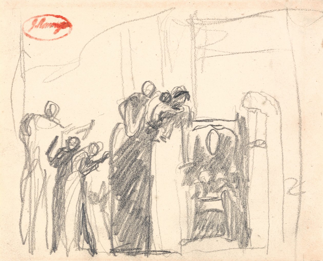 Menneskets livsfaser: Alderdom av George Romney