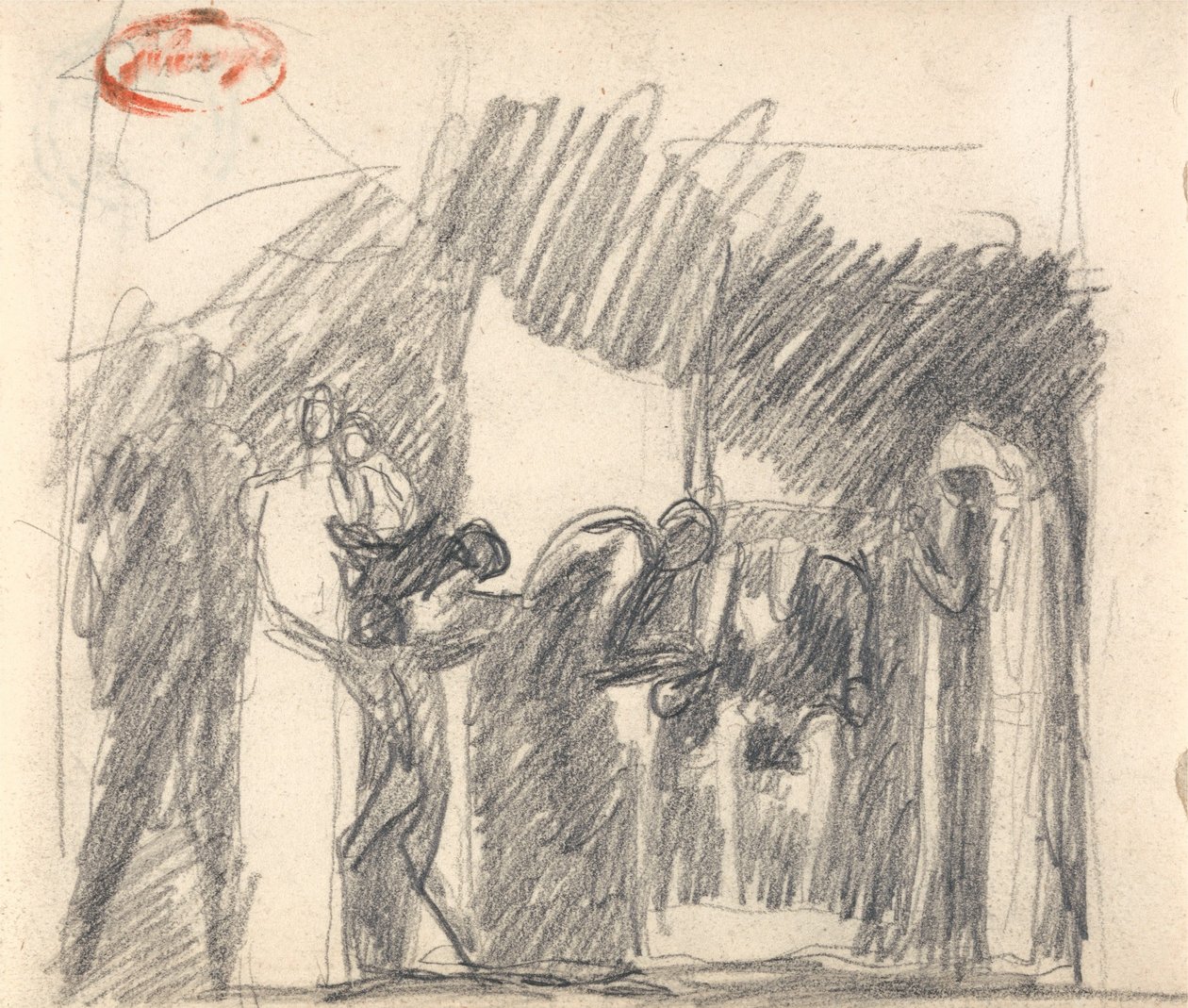 Menneskets livsfaser: Alderdom av George Romney