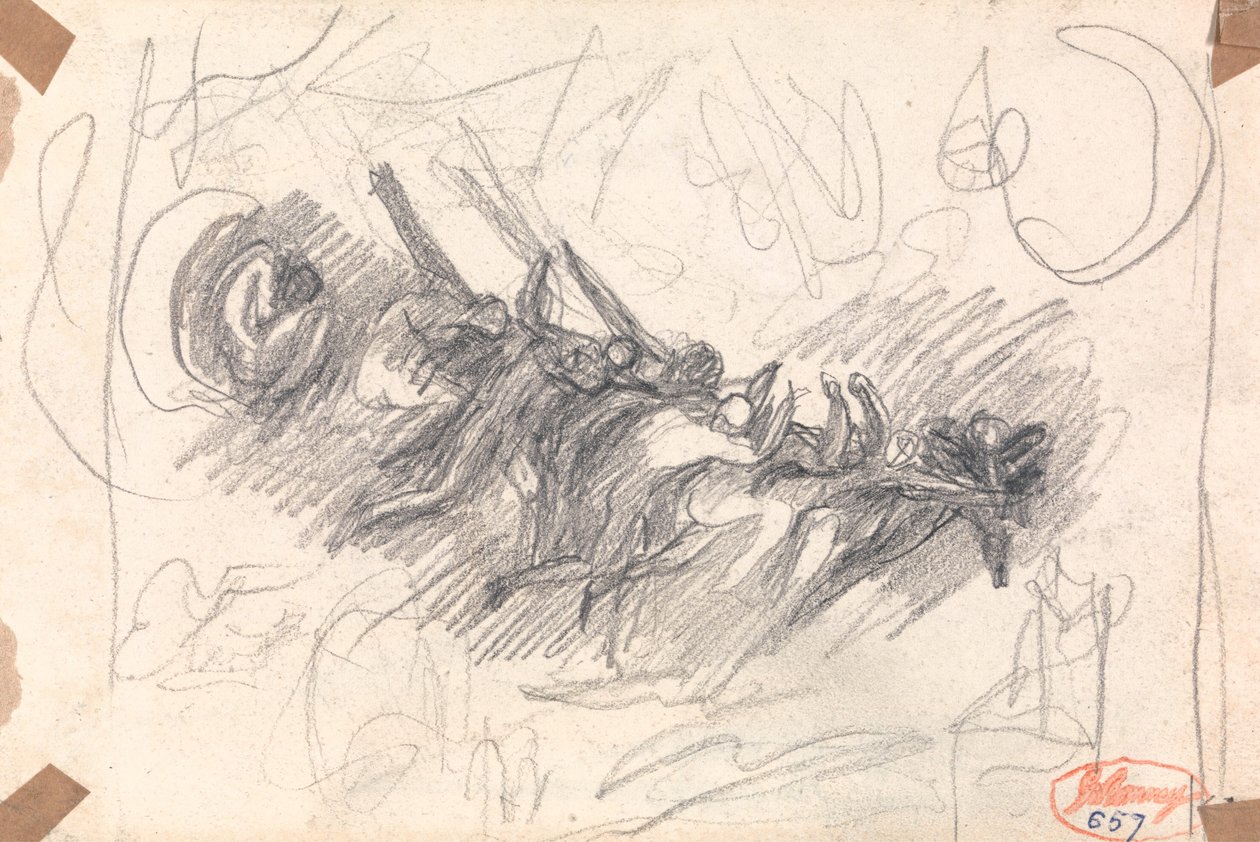 Demonene som angrep Kristus under fristelsen av George Romney