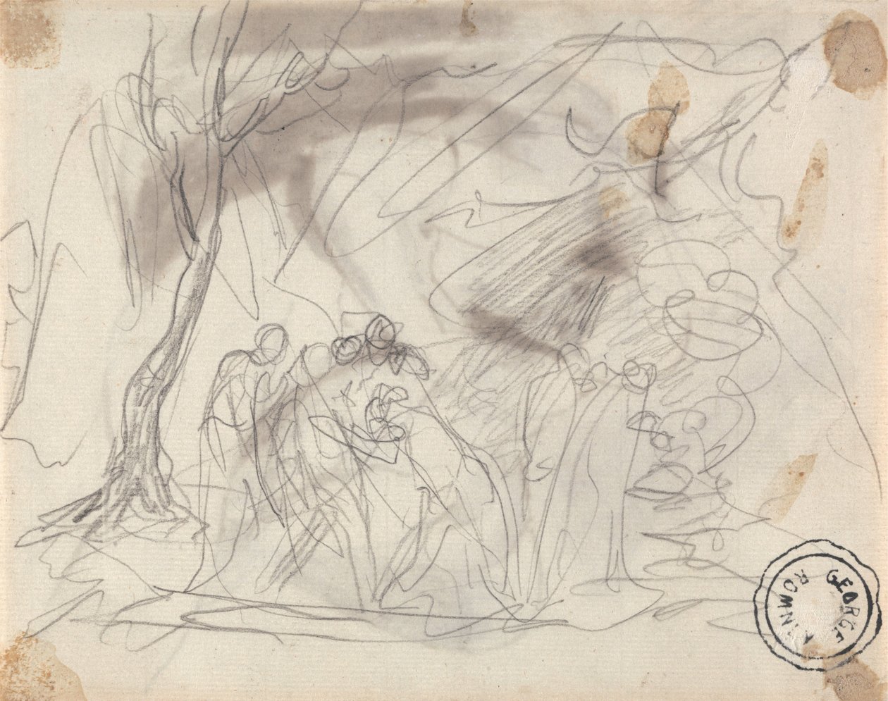 Canidia og ungdommen av George Romney