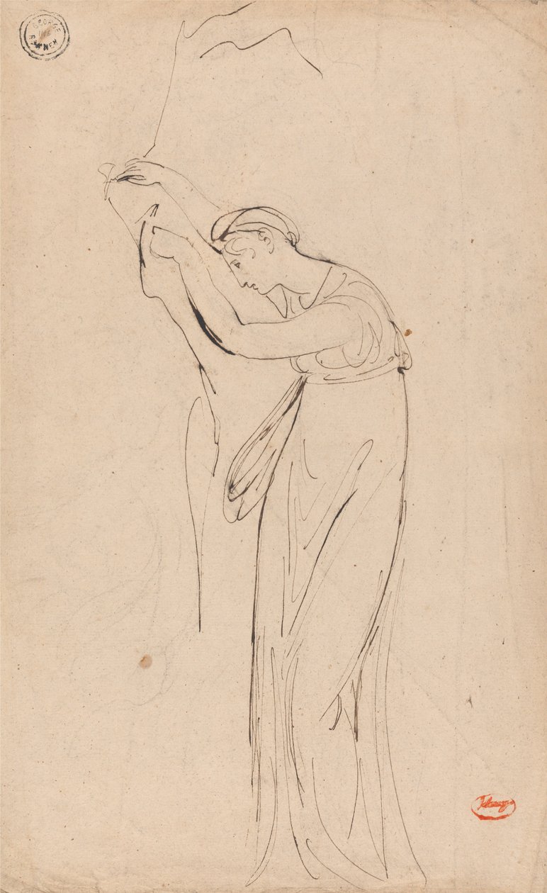 Klassisk nymfe av George Romney