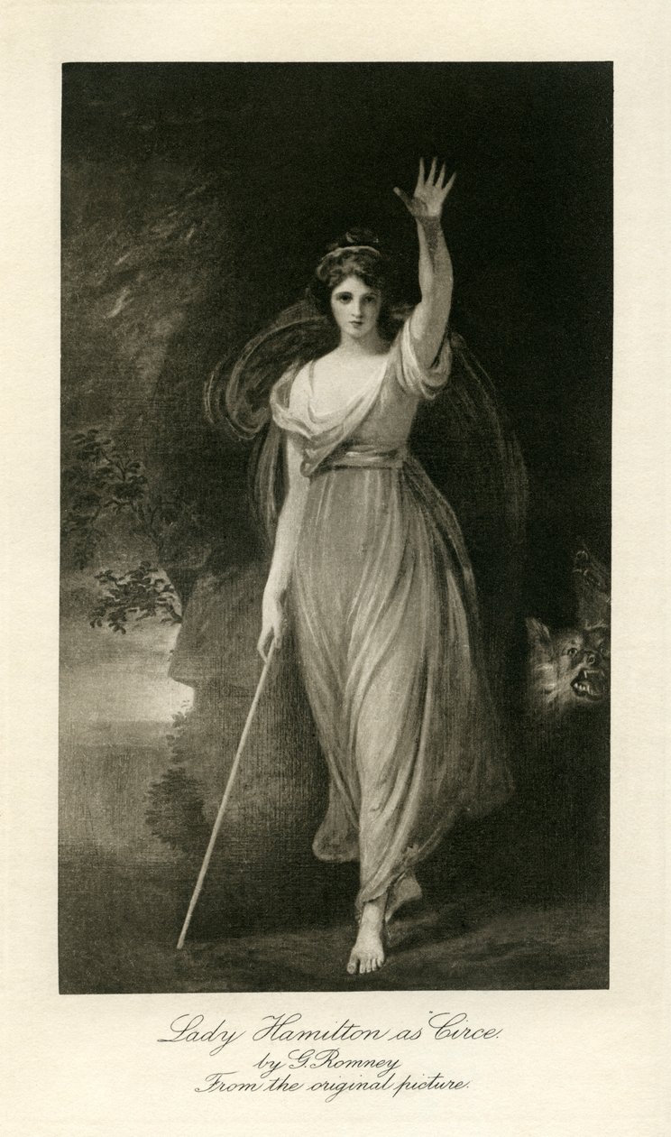 Emma Lady Hamilton av George Romney