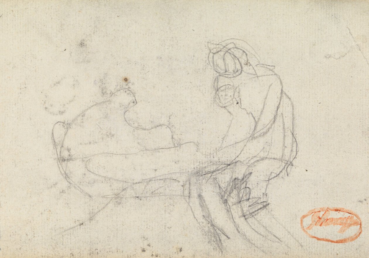 Studie i figurkomposisjon 13 av George Romney