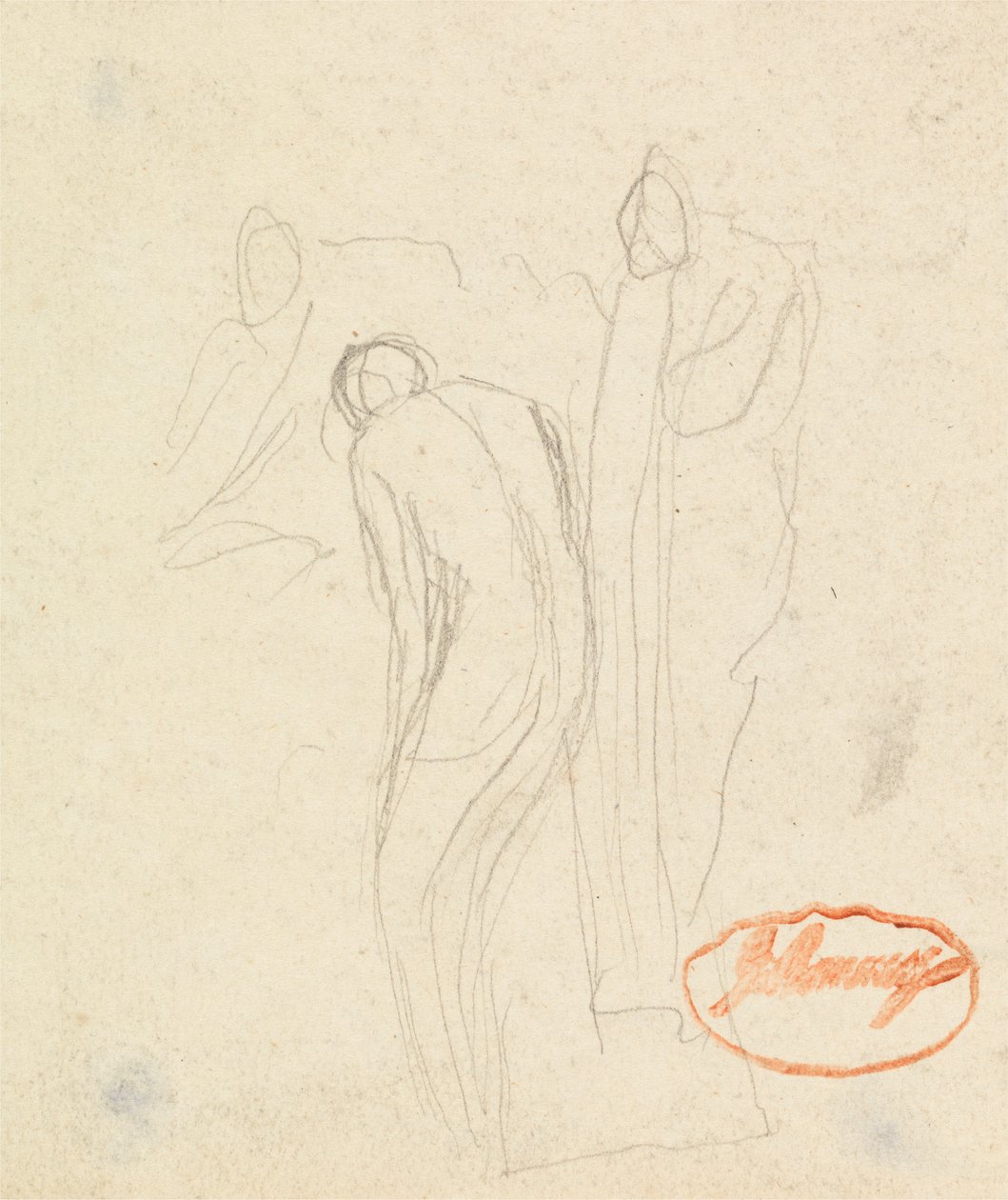 Figursammensetningsstudie 1 av George Romney