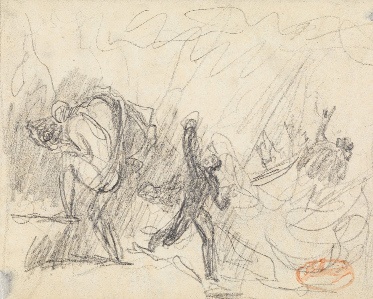 Studie i figurkomposisjon 20 av George Romney