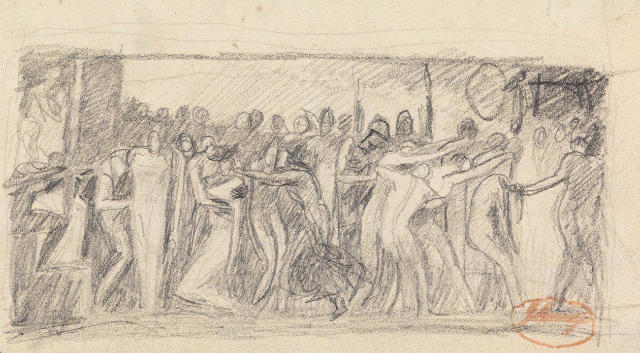 Studie i figurkomposisjon 24 av George Romney
