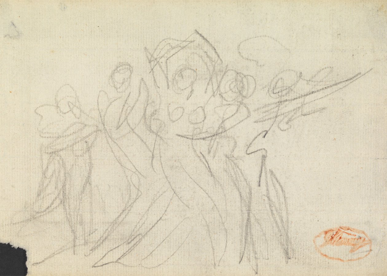 Studie i figurkomposisjon 27 av George Romney