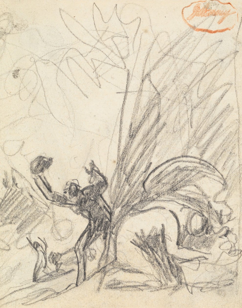 Studie i figurkomposisjon 29 av George Romney