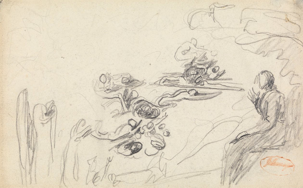 Figursammensetningsstudie 31 av George Romney