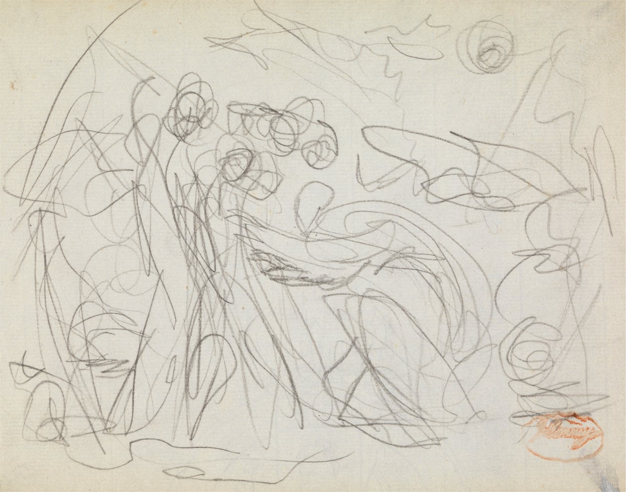 Figursammensetningsstudie 37 av George Romney