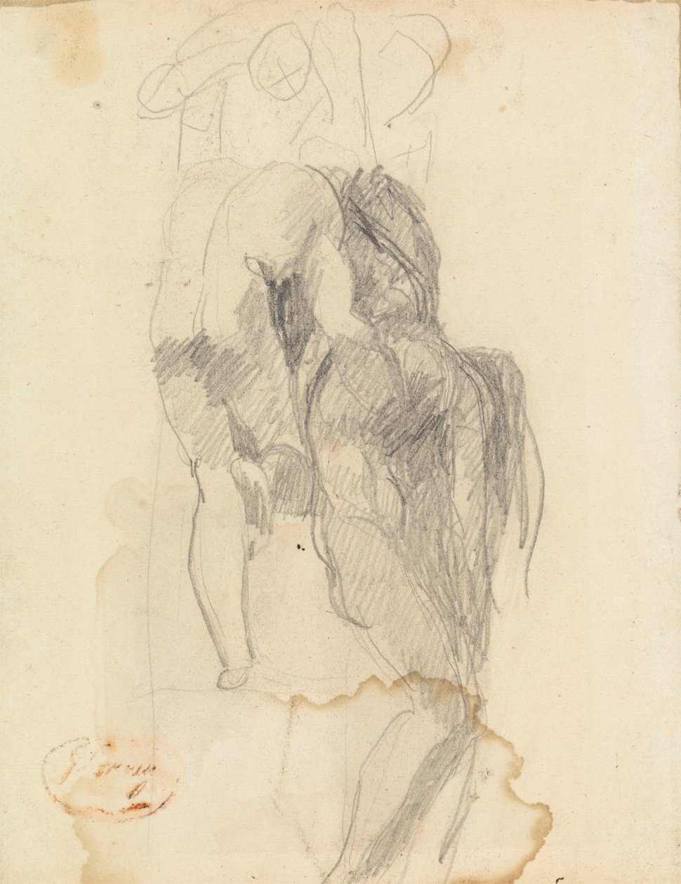 Figursammensetningsstudie 48 av George Romney