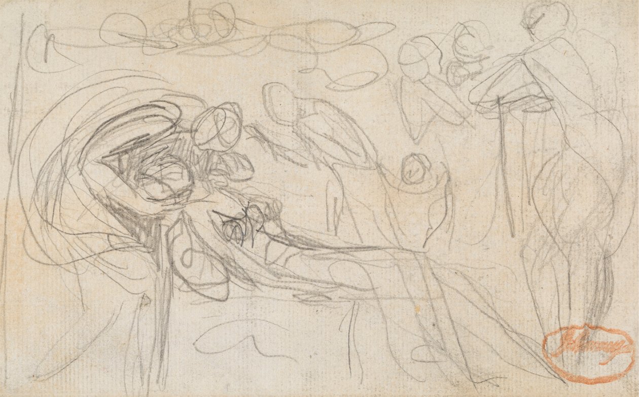 Figursammensetningsstudie 49 av George Romney