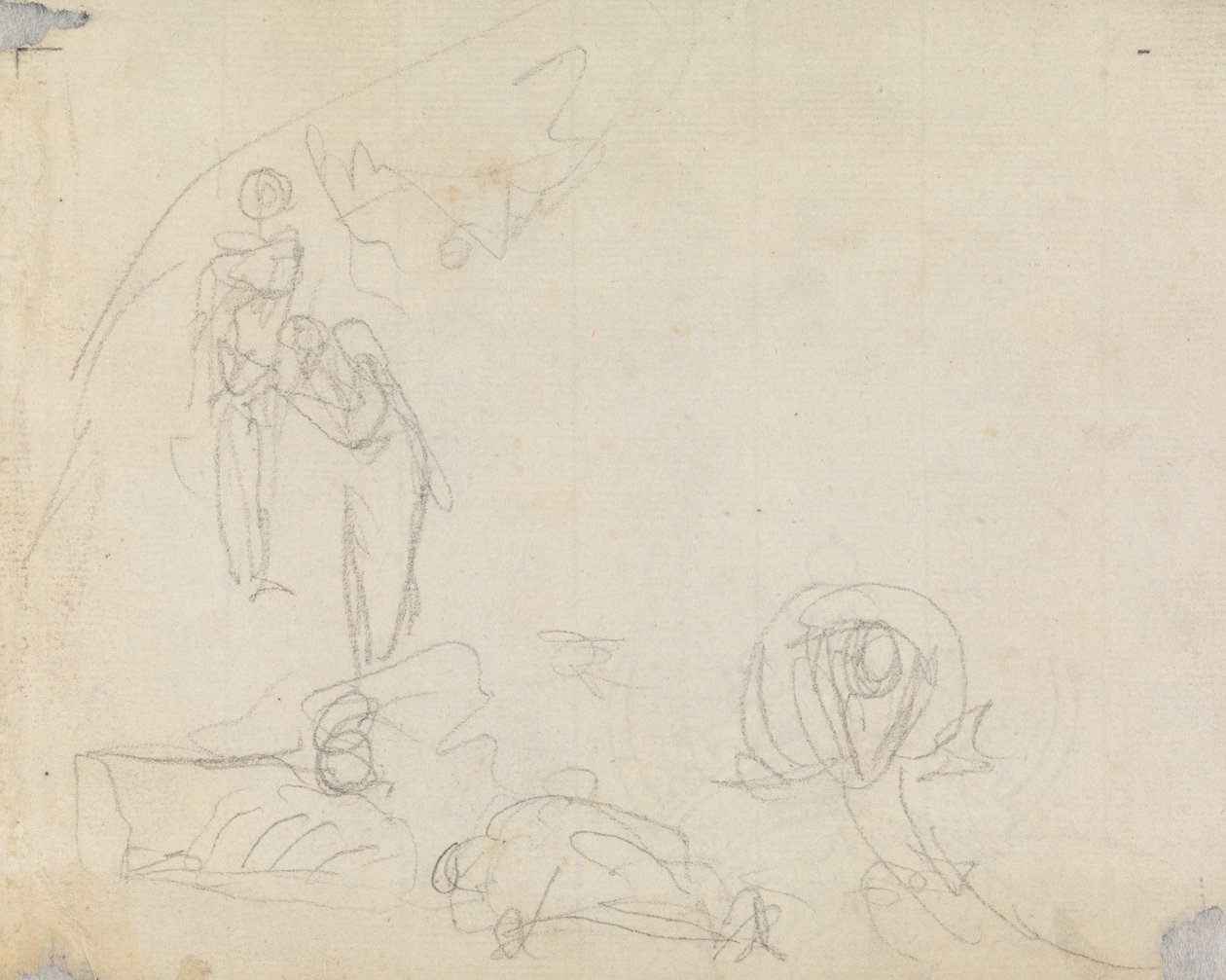 Figurstudie 16 av George Romney
