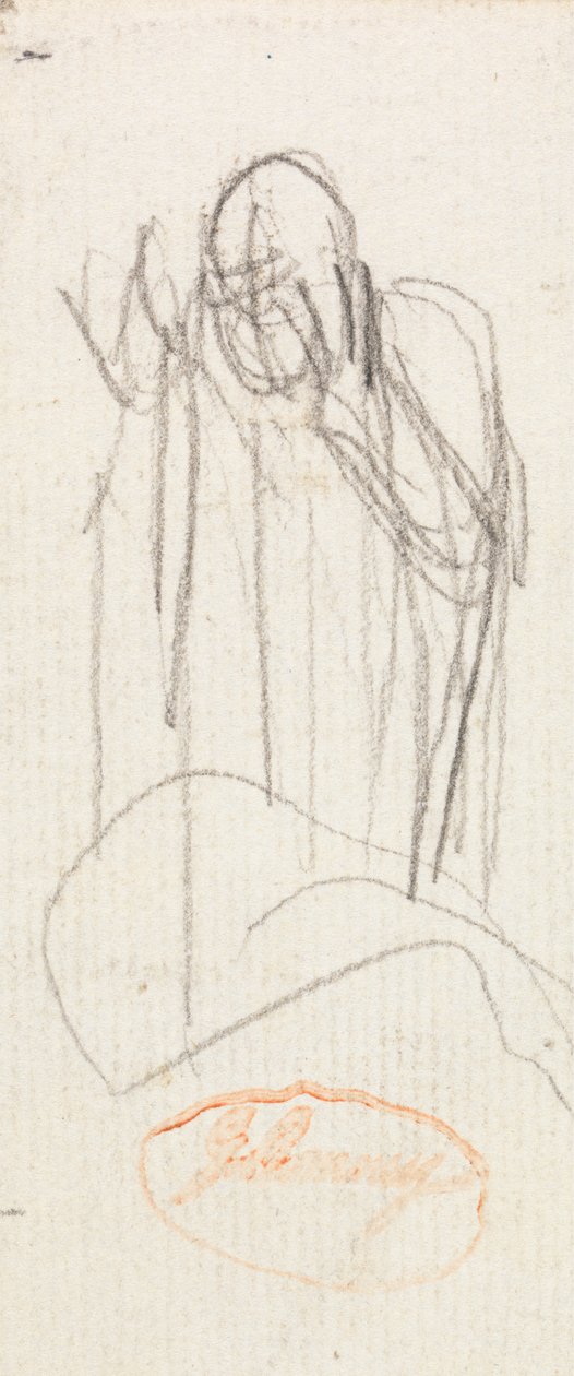 Figurstudie 1 av George Romney