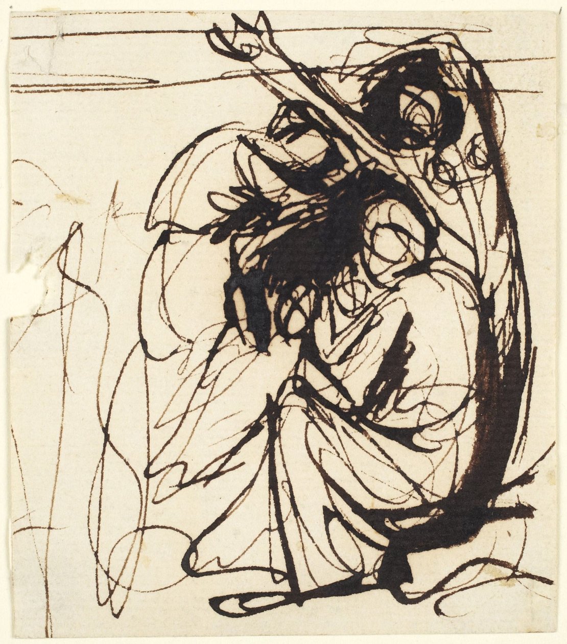Gruppe av lidende figurer av George Romney