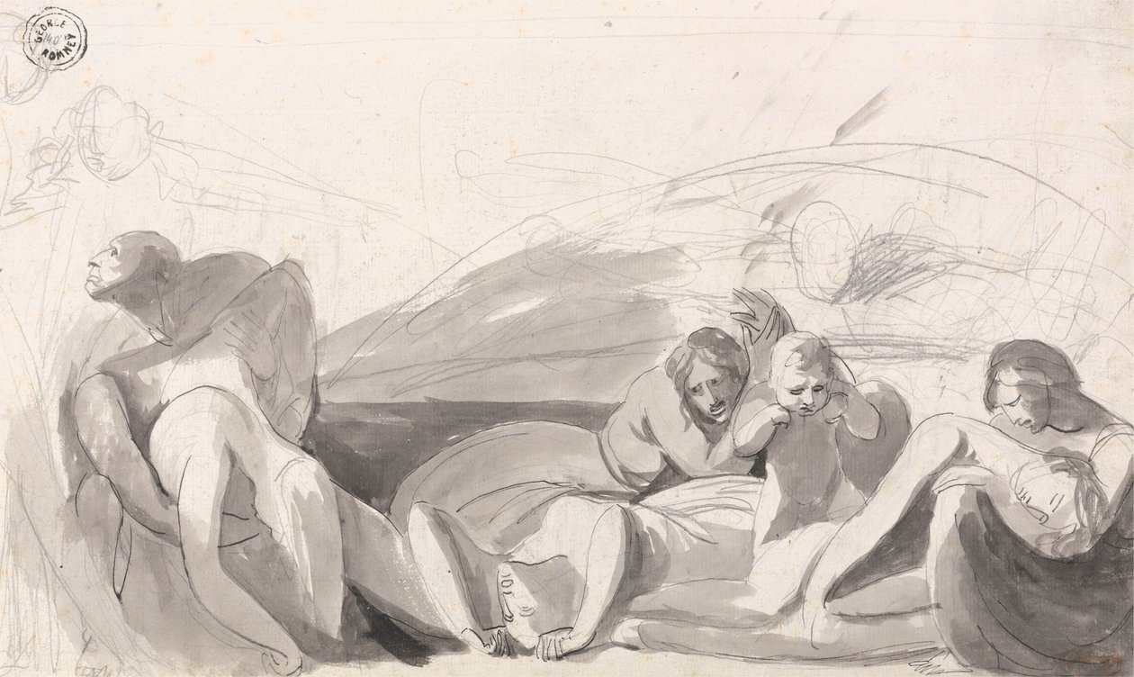 Howard på besøk i et fengsel av George Romney