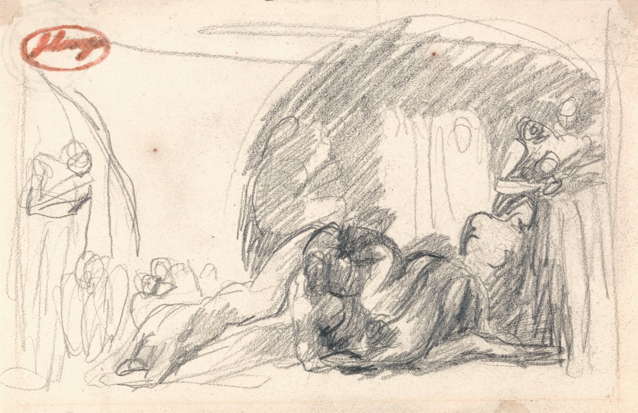 Howard på besøk i et fengsel av George Romney
