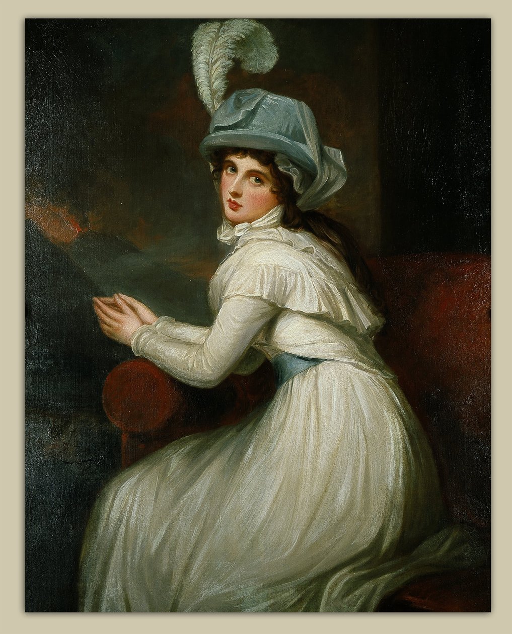 Lady Hamilton av George Romney