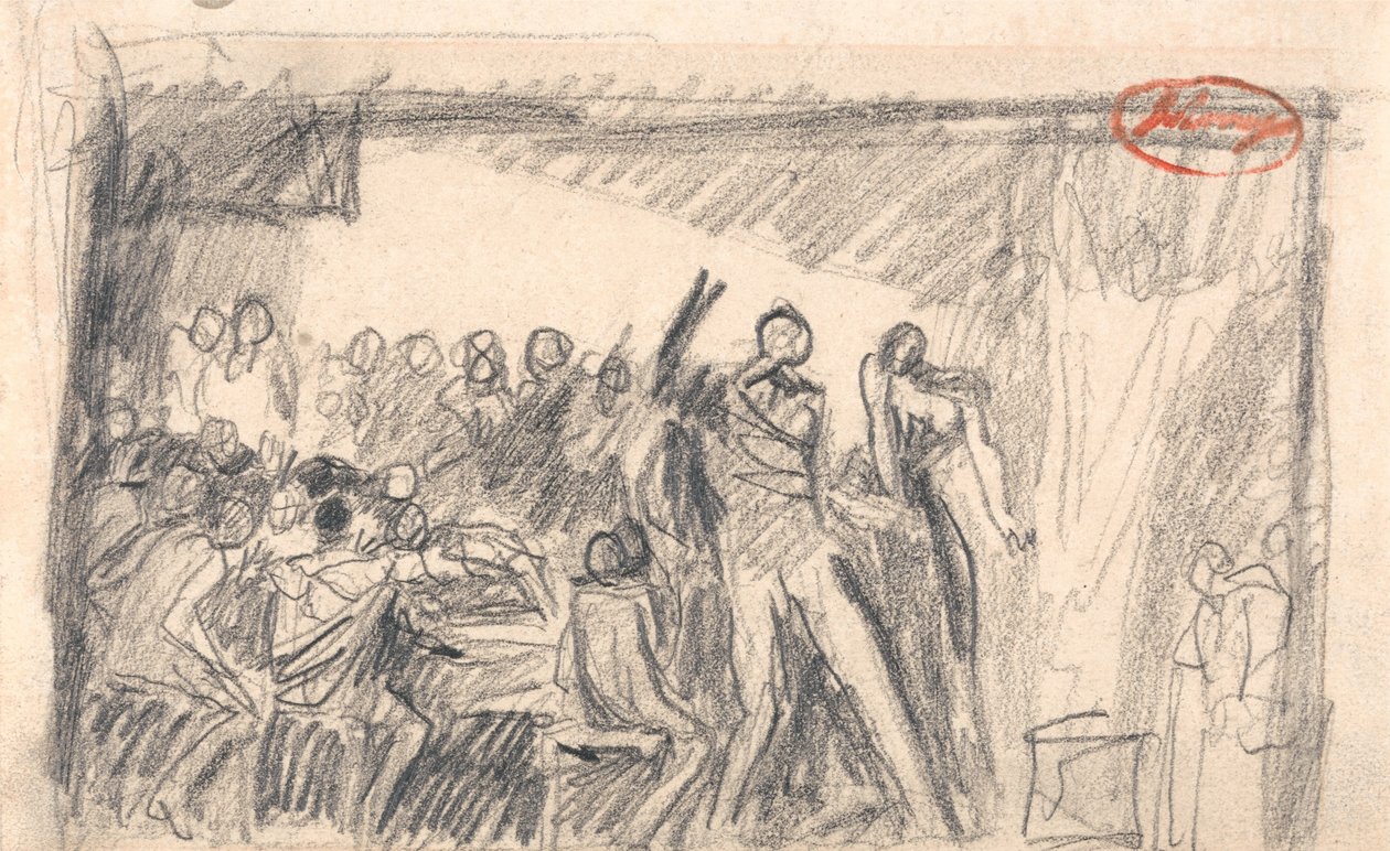 Macbeth: Festmåltidsscenen av George Romney