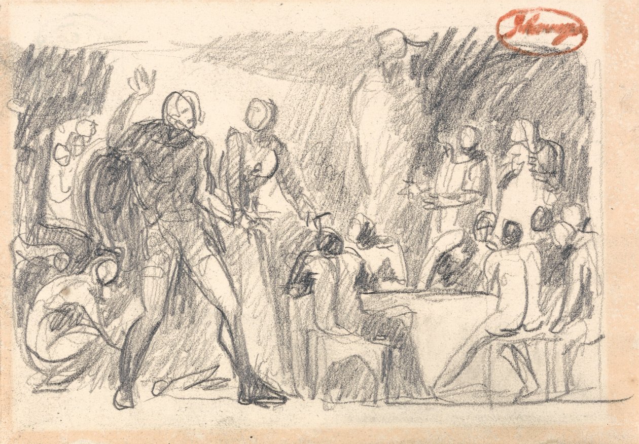 Macbeth: Festscenen av George Romney