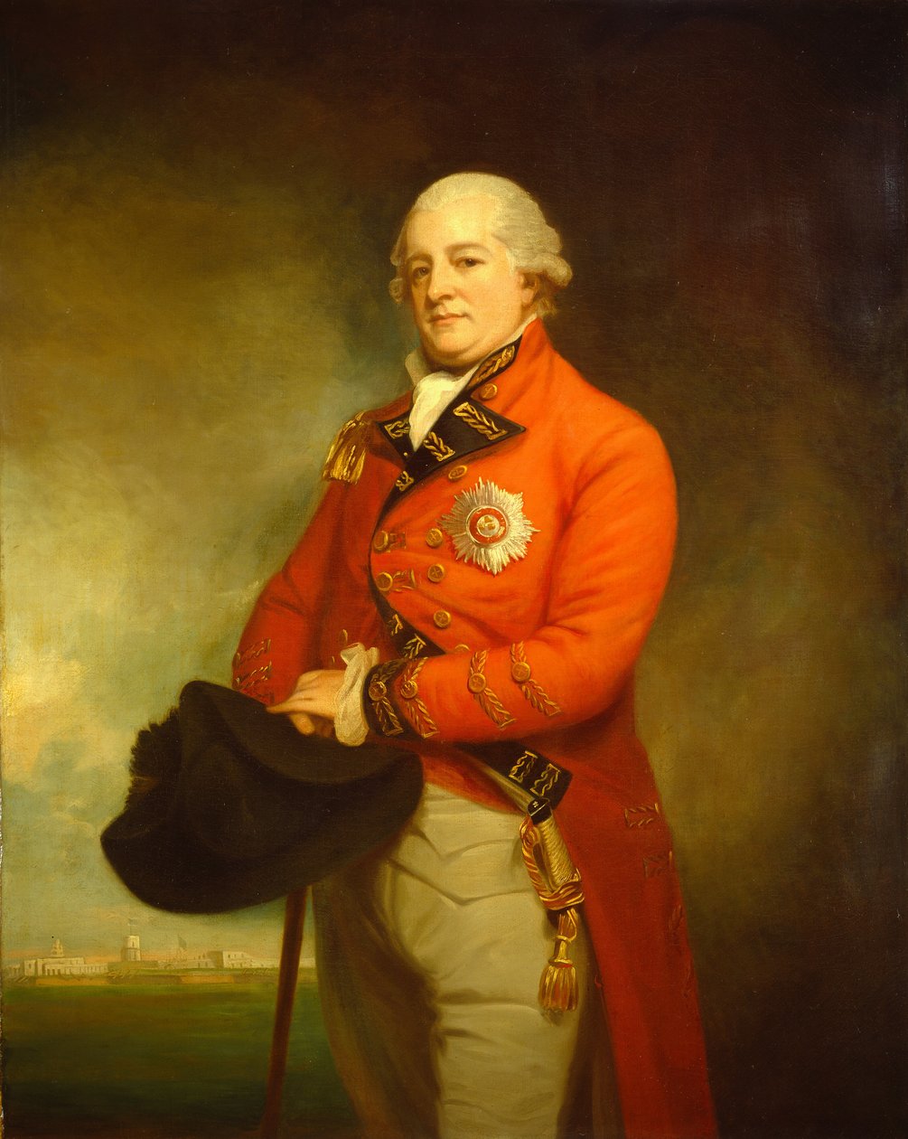 Generalmajor Sir Archibald Campbell av George Romney