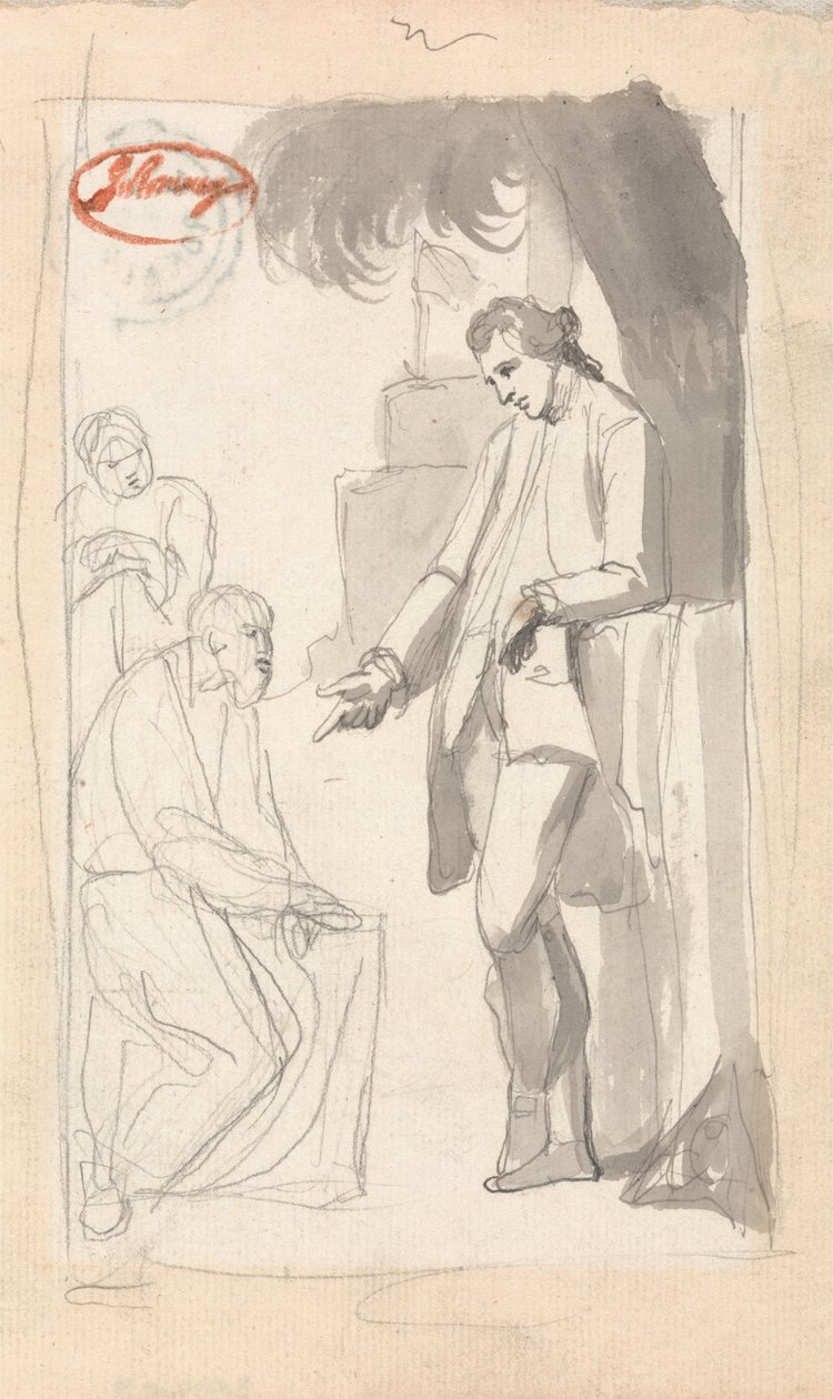 Major Thomas Pearson og brahmanen av George Romney