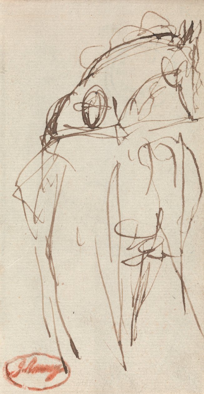 Menneske og hest av George Romney