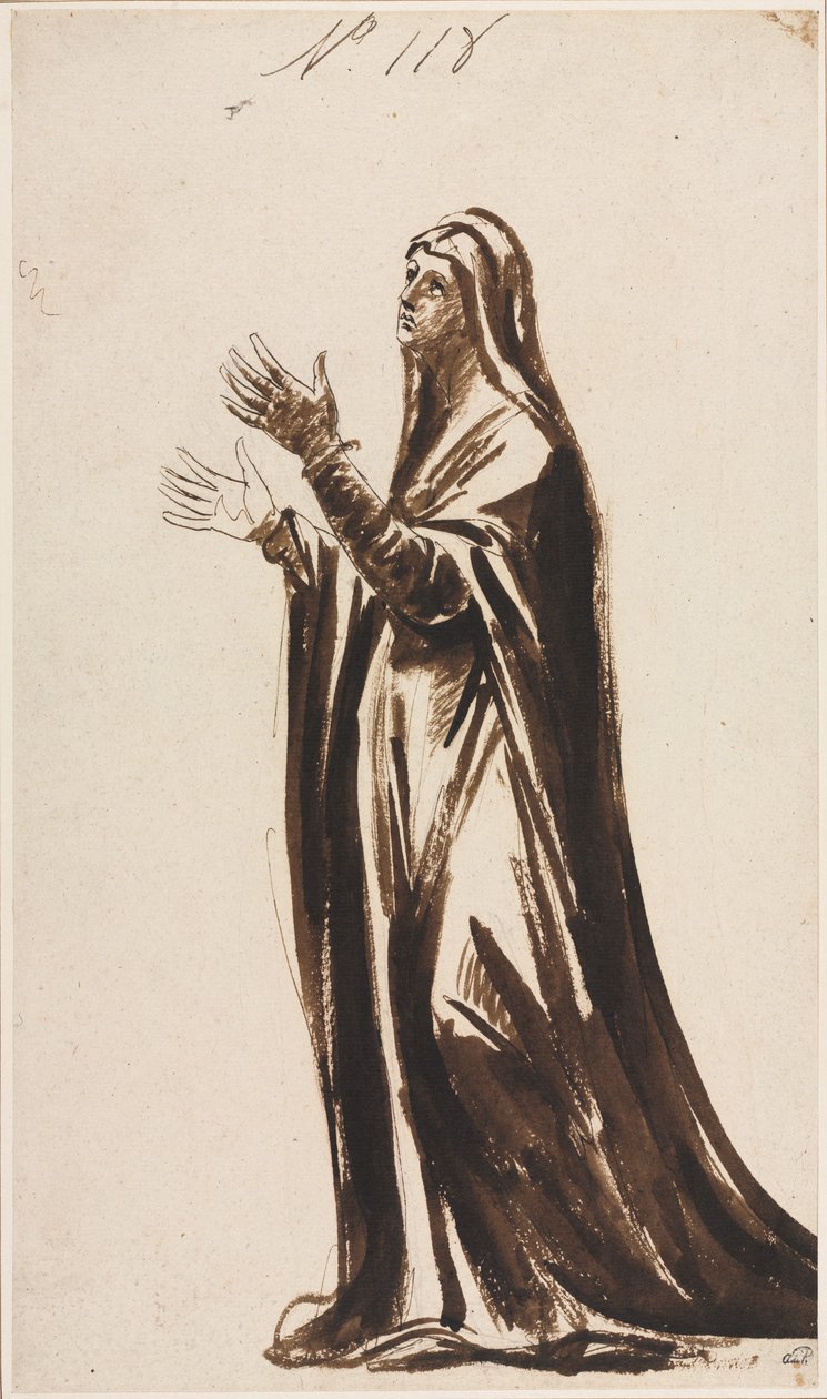 Mater Dolorosa (sørgende mor) av George Romney
